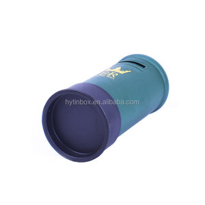 A forma di scatola di latta contenitore di soldi della coine monete salvadanaio scatola di risparmio - Product Image 3