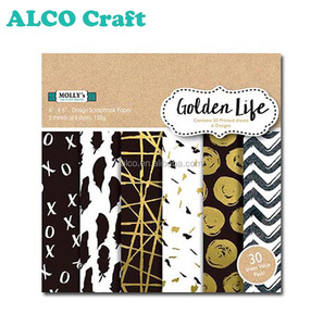 De la vida dorada con lámina de estampado en caliente de diseño de origami papel de scrapbook - Product Image 4