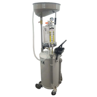 Extracteur d'huile portable extensible, vidange d'air, vidangeur d'huile usagée mobile avec réservoir