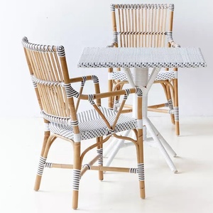 Silla de Mimbre de Ratán Tejida para Restaurante, en Oferta - Product Image 4