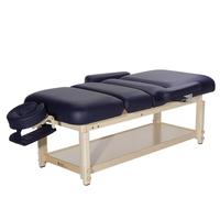 Table de massage stationnaire série Archer-deluxe, table de massage en bois, table de soin du visage, mobilier de salon, Shanghai moderne, optionnel T/T, L/C