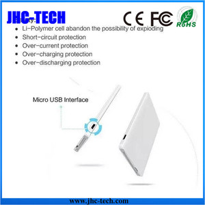 Vendedor caliente del cargador de batería externo del banco 4600mAh de ultra delgada de potencia incorporado en <span class=keywords><strong>el</strong></span> cable usb - Product Image 4