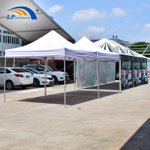 Einfach einzurichten des klappbares Aluminium-Pavillon-Party zelt mit individuellem Logo-Druck für den Messestand im Freien - Product Image 5