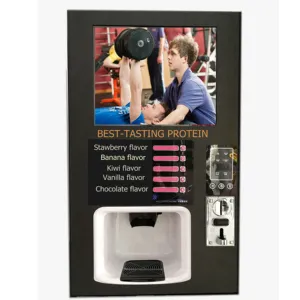 Groothandel Industriële Coin Herkenner Hot En Koude Dranken Commerciële Vending Eiwit Koffie Machine