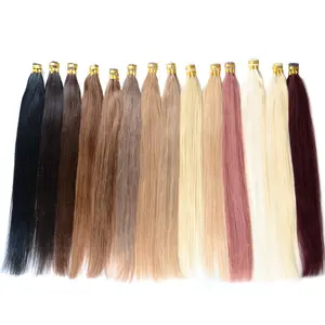 Wholesale Price Silver Gray Human Hair I Tip Hair Extensions Itip Human Hair Extension
