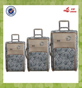 Oem viajes Animal impreso tres piezas <span class=keywords><strong>Set</strong></span> 19 " 23 " 26 " equipaje, venta caliente maleta precio bajo de la alta calidad - Product Image 4
