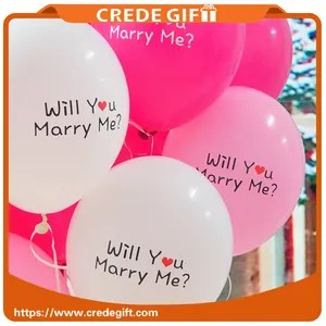 Will You Marry Me matériaux de décoration de mariage ballon de fête fournitures en gros mariage décoration