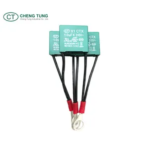 ธนาคารตัวเก็บประจุสามเฟสแรงดันสูงพร้อมคุณสมบัติการรักษาตัวเอง - 1.0uF/310VAC - Product Image 1