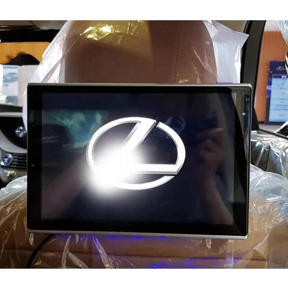 รถ Android Touch สำหรับ Lexus NX RX LX เป็น ES LS GS UX GX RC LC ที่นั่งด้านหลัง headrest สเตอริโอ USB อินพุต AV