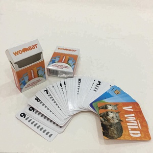 Impression <span class=keywords><strong>de</strong></span> cartes <span class=keywords><strong>de</strong></span> jeu papier et carton, conception d'impression <span class=keywords><strong>de</strong></span> cartes <span class=keywords><strong>de</strong></span> jeu et <span class=keywords><strong>de</strong></span> cartes à collectionner pour enfants, services d'impression d'usine - Product Image 5