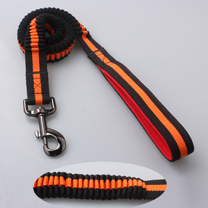 Correa de perro elástica reflectante de lujo a la moda, 1 pieza/bolsa OPP, gancho de mosquetón, logotipo personalizado, <span class=keywords><strong>100</strong></span> piezas CN;GUA, estampado de poliéster para - Product Image 2