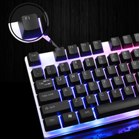 Combo de Teclado y Ratón USB con Cable 2026, Teclado Mecánico USB para Computadora
