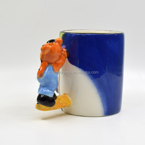 Promocional personalizado <span class=keywords><strong>animal</strong></span> lindo diseños 3d de cerámica taza de viaje - Product Image 3
