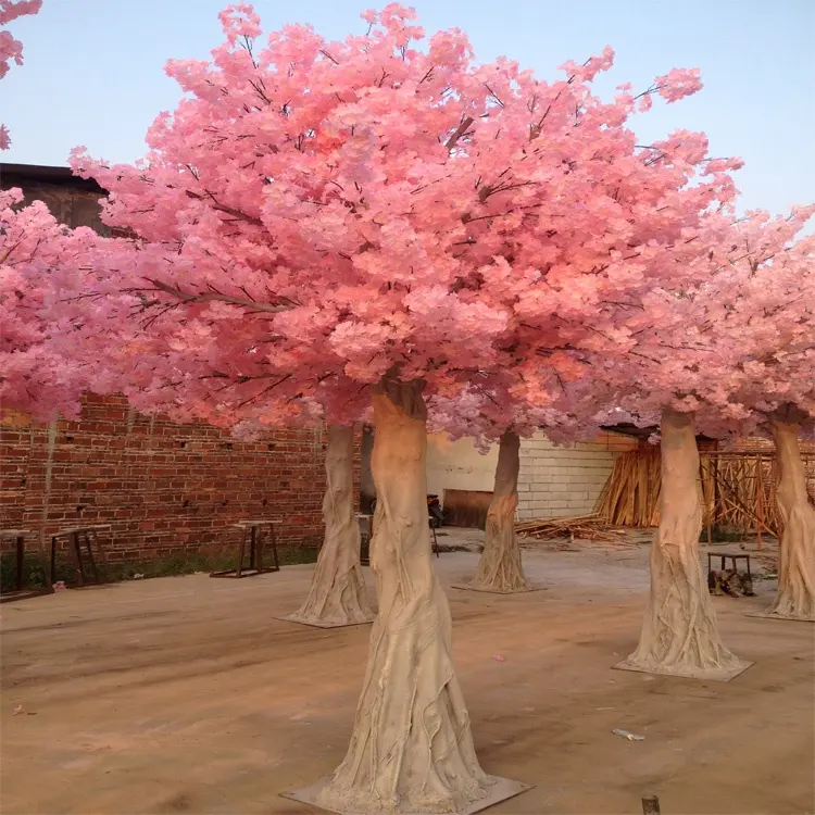factory hot sales products simulation sakura tree artificial