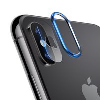 2019 Verborgen Lens Legering Beschermer Voor Iphone X Xs Max Scherm Mobiele Telefoon Onderdelen Met Camera Ring Telefoon Accessoires