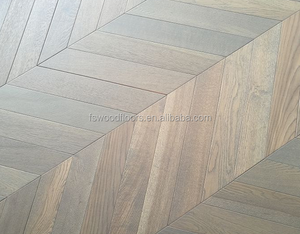 <span class=keywords><strong>Parquet</strong></span> Offre Spéciale d'intérieur <span class=keywords><strong>en</strong></span> chevron de <span class=keywords><strong>chêne</strong></span> blanc à 60 degrés - Product Image 5