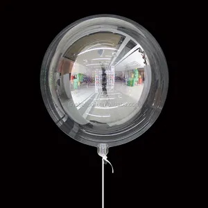 Wedding party decoration led bubble balloon clear tpu high transparent round Fineballoon