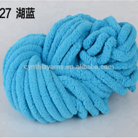 Cynthia Hand Knitting Washable by Machine Chenille Yarn for Knitting Blanket and Scarves