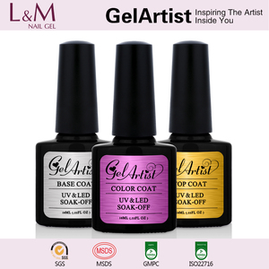 เจลทาเล็บแฟชั่นสีรุ้งยี่ห้อ Hot Brand GelArtist - Product Image 5