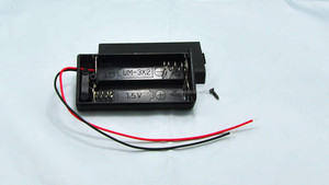 On/Off Schalter 2 x AA cell (<span class=keywords><strong>UM</strong></span>-3 * 2) Batterie Fall Halter mit anschlusskabel & abdeckung - Product Image 4