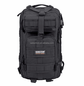 Mochila Táctica EDC Seibertron de 27L con Sistema Molle, Impermeable, de Poliéster 900D, Unisex, para Camping y Senderismo, Bolsa de Emergencia - Product Image 1