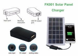 JCNS <span class=keywords><strong>Chargeur</strong></span> <span class=keywords><strong>Solaire</strong></span> Mini <span class=keywords><strong>Portable</strong></span> pour Recharger les Téléphones en Extérieur - Product Image 2