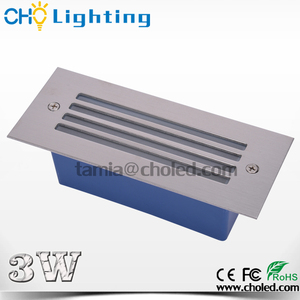 12V/220V Ngoài Trời IP65 Nhôm Led Flood Lights 3X1W Led Công Suất Cao Cầu Thang Bước Tường Ánh Sáng - Product Image 3