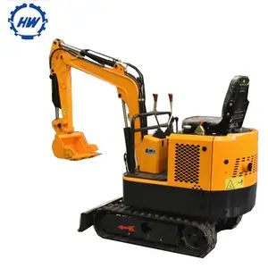 Mini excavateur électrique ou diesel, pelle tractables