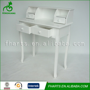 Bianco Stand In Legno Vecchio Stile contemporaneo Comò - Product Image 6