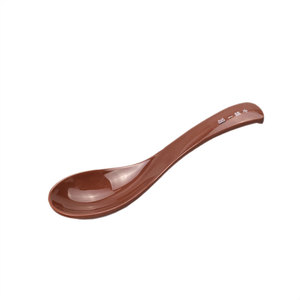 Personnalisé imprimé logo Melaine courbe tasse de mélange avec cuillère coloré plastique servant graver café <span class=keywords><strong>apéritif</strong></span> tasse - Product Image 1
