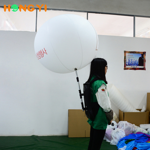 Benutzerdefinierte druck Riesen Werbung Rucksack Ballon Kommerziellen förderung Aufblasbare licht helium ballon - Product Image 1