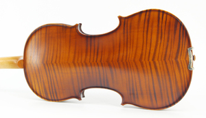Violon d'étude en bois massif flammé 4/4 - Product Image 2