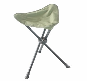 Chaise de pêche en métal de loisirs en plein air Portable 600D Oxford tissu cadre de fer pliable tabouret de siège de trépied à trois jambes pour la pêche - Product Image 1