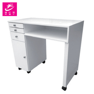 Muebles de salón de manicura de diseño moderno, venta al por mayor, color blanco con ventilación vintage de lujo, barato - Product Image 1