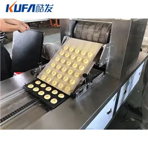 Automatic Tray Type Soft Biscuit Forming Machine With Trays/New Rotary Moulder Small Cookie Biscuit Making Machine Price