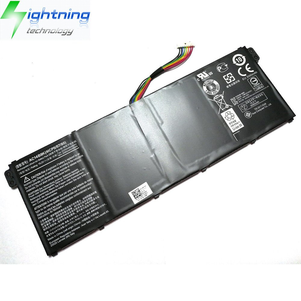 Новый оригинальный подлинный 15,2 V 48Wh AC14B8K Аккумулятор для ноутбуков Acer батарея V3-371 E3-111 E3-112 Аккумулятор для ноутбуков