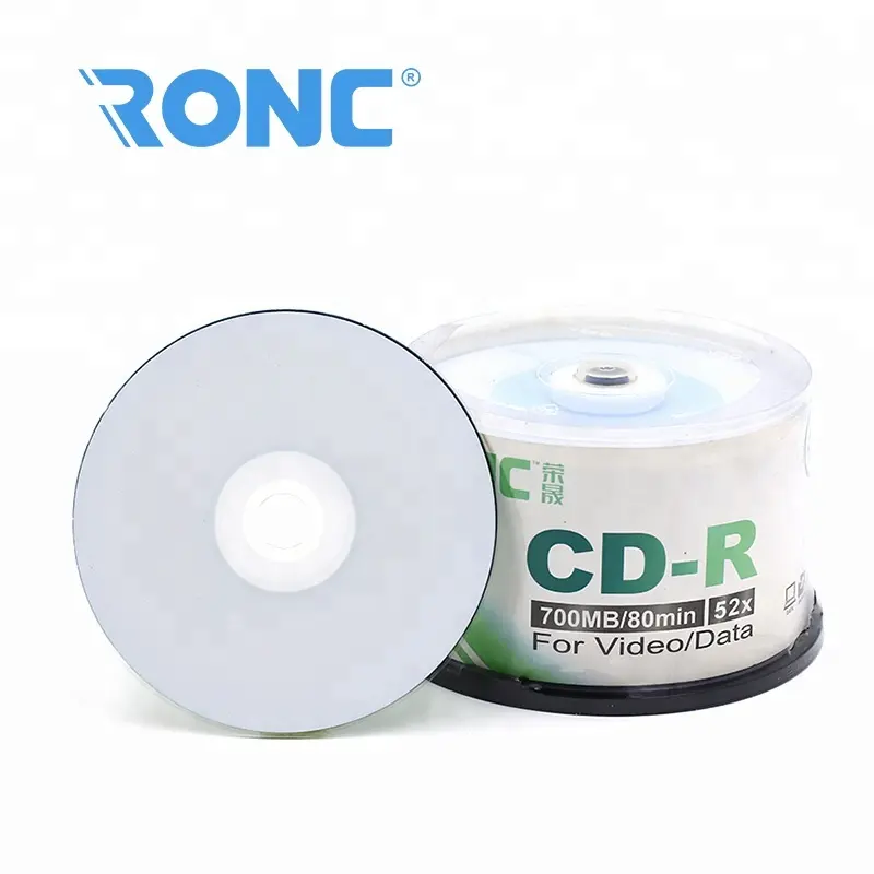 फैक्टरी Wholesales सस्ते कीमत 80 न्यूनतम रिक्त 52X 700mb भंडारण क्षमता खाली खाली डीवीडी प्रिंट करने योग्य सीडी dvdr डिस्क