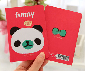 Di alta Qualità Magistà di Scuola Materiale Escolar Cartoni Animati Animali Copertura Della Testa di Kawaii di Cancelleria Notebook - Product Image 3