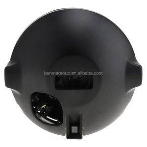 Faro Universale per Moto da 7 Pollici 35W con Lampadina Alogena Ambra per CB400 CB500 CB1300 <span class=keywords><strong>Hornet</strong></span> 250 600 <span class=keywords><strong>900</strong></span> - Product Image 5