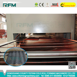 Línea De Producción De Teja De Acero Gravillado Tipo Tufftile <span class=keywords><strong>Decra</strong></span> - Product Image 5