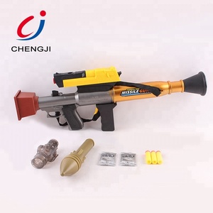 Cool Kinderen Militaire Raketwerper Lange Afstand Afstand Zachte Kogelpistool - Product Image 2