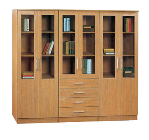 Estantería <span class=keywords><strong>de</strong></span> biblioteca <span class=keywords><strong>de</strong></span> madera, muebles <span class=keywords><strong>de</strong></span> archivador <span class=keywords><strong>de</strong></span> oficina () - Product Image 4