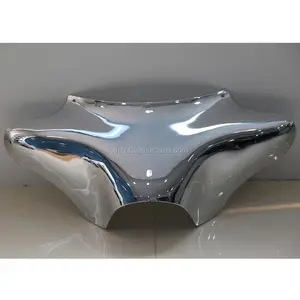 New Chrome Front Batwing Fairing For Road king Glide Street Glide Dyna