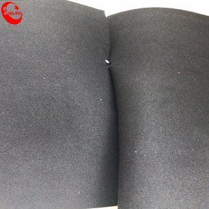 1,2mm blanco, Jet negro Suede tela de microfibra de cuero para calzado - Product Image 5