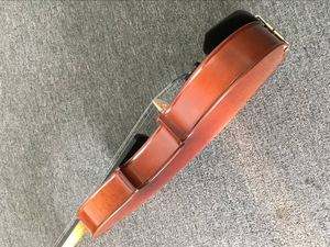 China Factory Sinomusik Precio al por mayor Barniz de pulverización de alta calidad Violín sólido Mate Rojo Marrón Instrumento de cuerda Etiqueta personalizada - Product Image 5