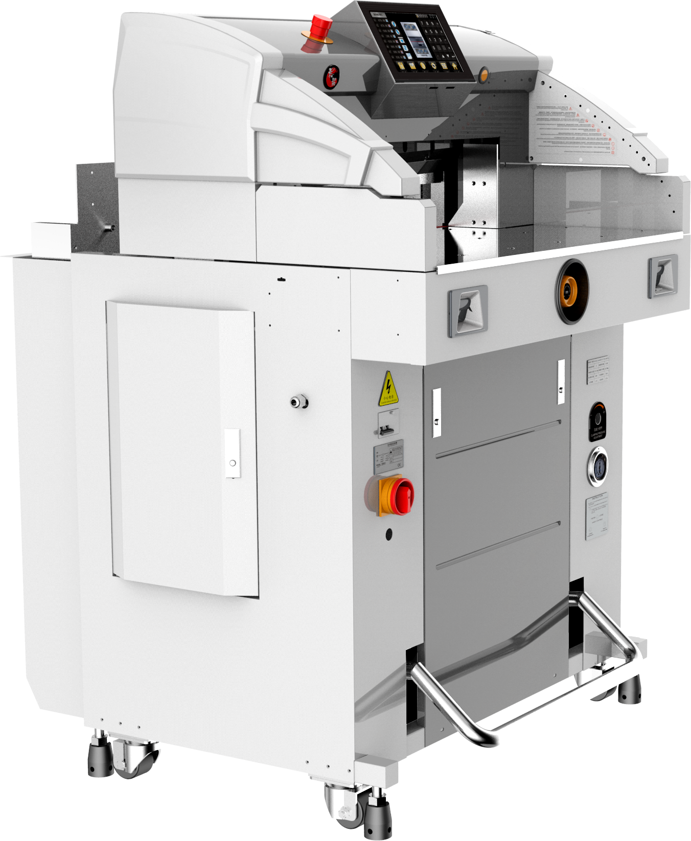 Гидравлический запрограммированный резак для бумаги PrintShop A3 A4 520 мм с сенсорным экраном