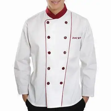 Manches courtes restaurant cuisine cuisson uniforme de chef