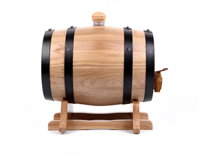 Baril à bière en chêne naturel de 5 L, <span class=keywords><strong>petit</strong></span> baril à <span class=keywords><strong>vin</strong></span> en bois - Product Image 6