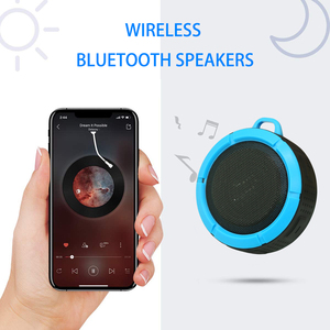 Loa Tắm <span class=keywords><strong>Bluetooth</strong></span> <span class=keywords><strong>4.0</strong></span> Chống Nước Nút Điều Khiển Loa Di Động Rảnh Tay Và Cốc Hút Chuyên Dụng Màu Xanh Dương - Product Image 5