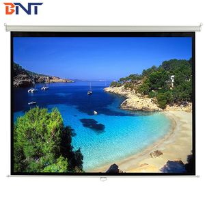 BNT-<span class=keywords><strong>Pantalla</strong></span> <span class=keywords><strong>de</strong></span> <span class=keywords><strong>proyector</strong></span> para cine en casa, montaje en pared <span class=keywords><strong>de</strong></span> 100 pulgadas, manual, BETPS1-100 - Product Image 2